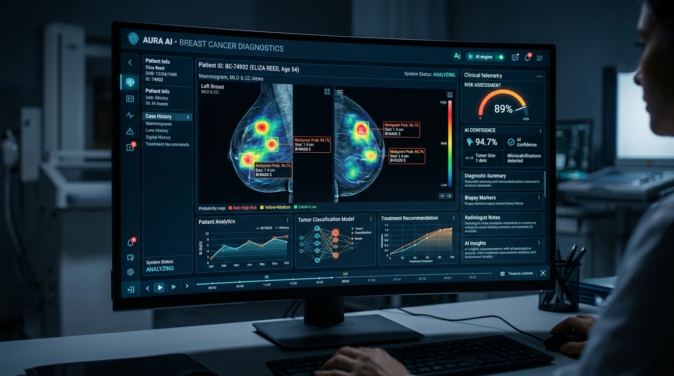 Breast Cancer Detection AI Diagnostic System