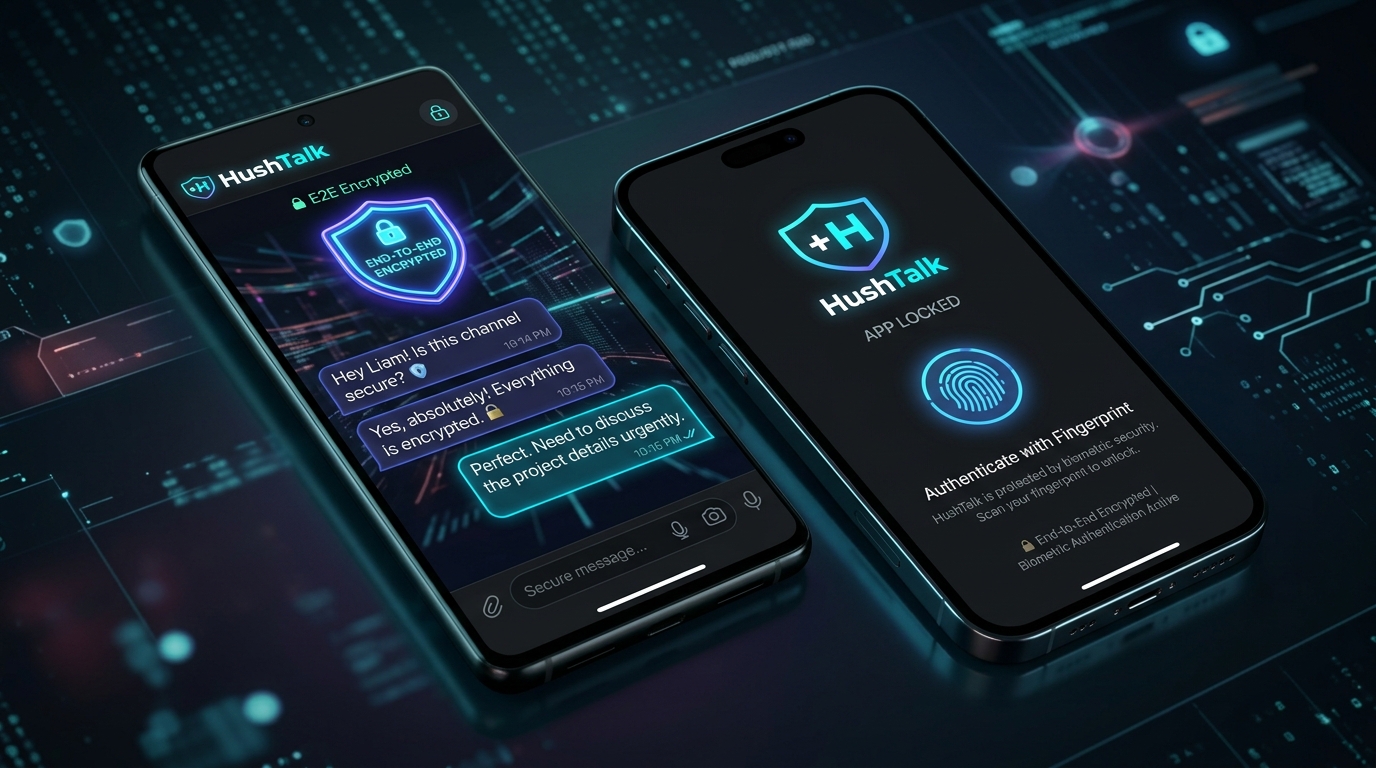 HushTalk Secure Encrypted Messenger